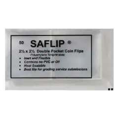 SAFLIP 2.5x2.5 Coin Flips