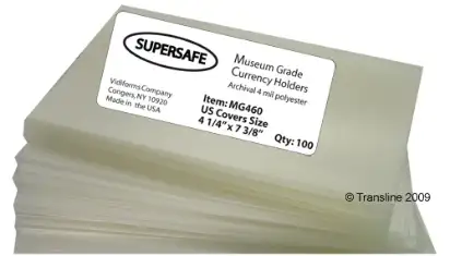 Museum Grade US Cover Holders
