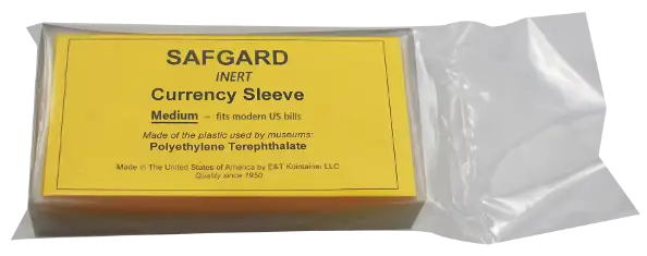 Safgard Medium Currency Sleeve