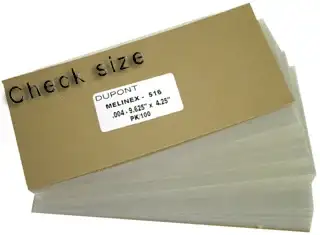 Melinex Check Holders
