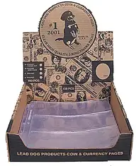3 Pocket Lead Dog Notebook Pages for Large Currency