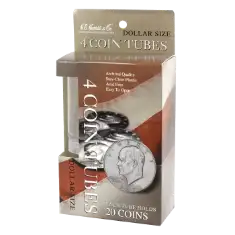 4 Round Coin Tube - Dollar