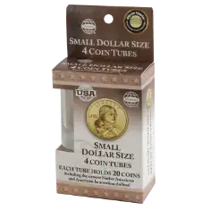 4 Round Coin Tube - Small Dollar
