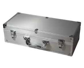 Falcon Series 50 Slab Box - Handle and Footers - Aluminum