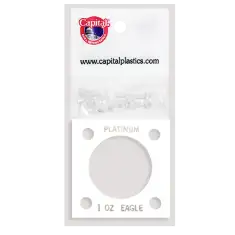 Capital Plastics 144 Coin Holder - 1 oz. Platinum Eagle
