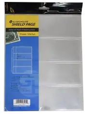 Guardhouse Shield 4 Pocket Archival (10 pack) Polypropylene Pages