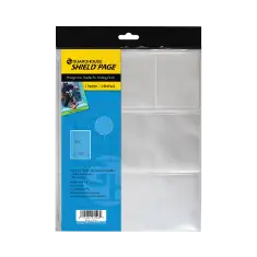 Guardhouse Shield 9 Pocket Archival (10 pack) Polypropylene Pages