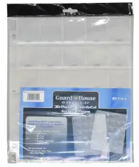 Guardhouse Shield Thumb Cut 30 Pocket (10 pack) Polypropylene Pages