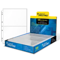 Guardhouse Shield 2 Pocket (100 pack) Polypropylene Pages