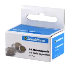 17mm - Coin Capsules (pack of 10)