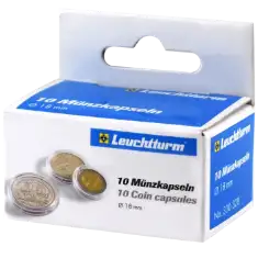18mm - Coin Capsules (pack of 10)