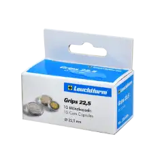 22.5mm - Coin Capsules (pack of 10)