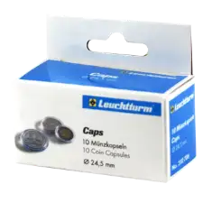 24.5mm - Coin Capsules (pack of 10)