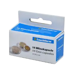 26.5mm - Coin Capsules (pack of 10)