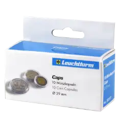 29mm - Coin Capsules (pack of 10)