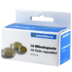 32mm - Coin Capsules (pack of 10)