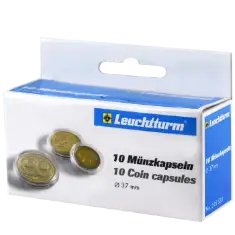 37mm - Coin Capsules (pack of 10)