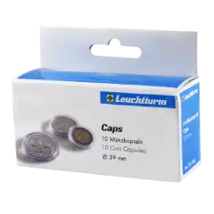39mm - Coin Capsules (pack of 10)