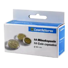 40mm - Coin Capsules (pack of 10)