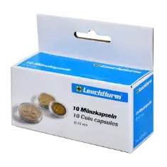 43mm - Coin Capsules (pack of 10)