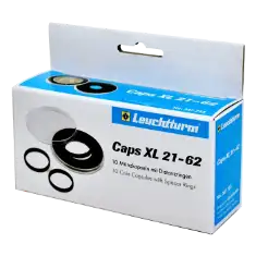 62mm - Coin Capsules (pack of 10) - CAPSXL62