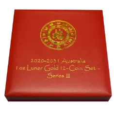 Australian 1oz Gold Lunar III Set