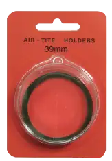Air Tite 39mm Retail Package Holders - Holiday Ornament Green