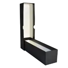 Single Row 2x2 Box - 9" (.04 Chip / Black)