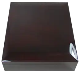 Oversized NGC Slab Box with Dome Lid and Piano Finish