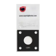 Capital Plastics 144 Coin Holder - Cent