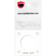 Capital Plastics 144 Coin Holder - Large Cent, 29mm