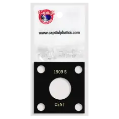 Capital Plastics 144 Coin Holder - 1909S Cent
