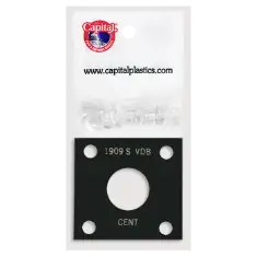 Capital Plastics 144 Coin Holder - 1909S VDB