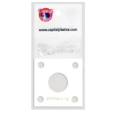 Capital Plastics 144 Coin Holder - Buffalo Nickel