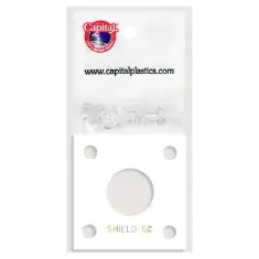 Capital Plastics 144 Coin Holder - Shield Nickel