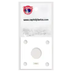 Capital Plastics 144 Coin Holder - Dime