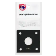Capital Plastics 144 Coin Holder - Dime
