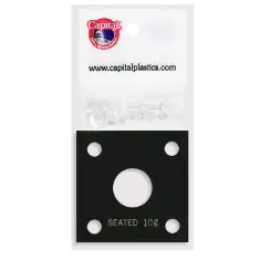 Capital Plastics 144 Coin Holder - Seated Liberty Dime