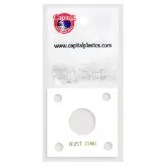 Capital Plastics 144 Coin Holder - Bust Dime