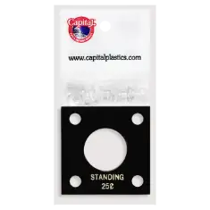 Capital Plastics 144 Coin Holder - Standing Liberty Quarter