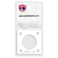 Capital Plastics 144 Coin Holder - Barber Half Dollar