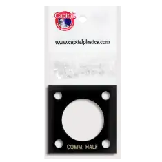 Capital Plastics 144 Coin Holder - Comm Half Dollar