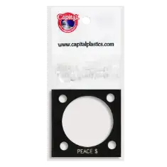 Capital Plastics 144 Coin Holder - Peace $