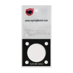 Capital Plastics 144 Coin Holder - $20 Gold