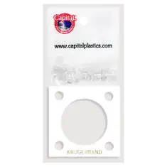 Capital Plastics 144 Coin Holder - 1 oz. Krug