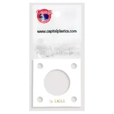 Capital Plastics 144 Coin Holder - 1/2 oz. Gold Eagle