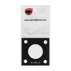 Capital Plastics 144 Coin Holder - 1/2 oz. Gold Eagle