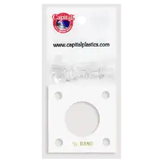 Capital Plastics 144 Coin Holder - 1/2 oz. Krug