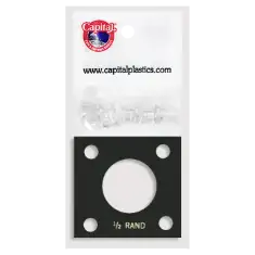 Capital Plastics 144 Coin Holder - 1/2 oz. Krug