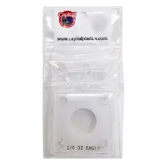 Capital Plastics 144 Coin Holder - 1/4 oz. Gold Eagle